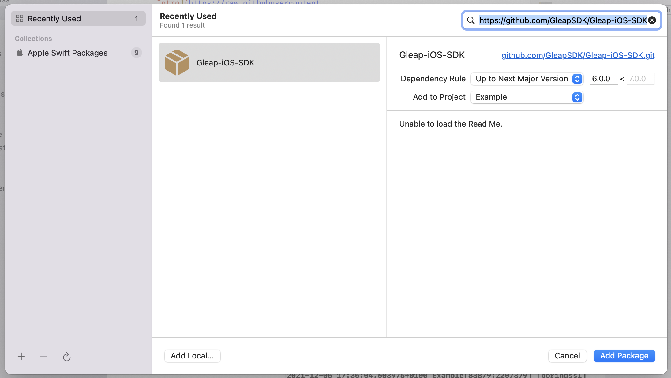 Gleap package for Swift Package Manager